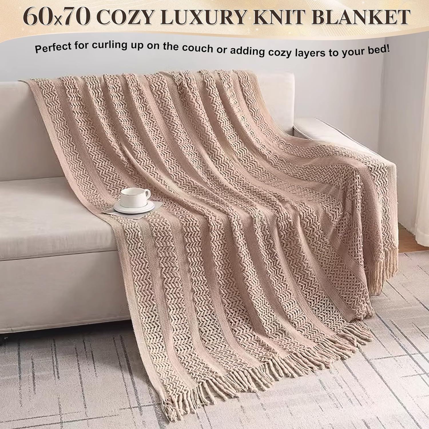 11 PCS Birthday Gifts for Women, Get Well Soon Gifts Baskets for Women Self Care Gifts, Spa Care Package After Surgery Thinking of You Sympathy Gift,Gift for Sick Friends Mom w/Blanket - Image 5