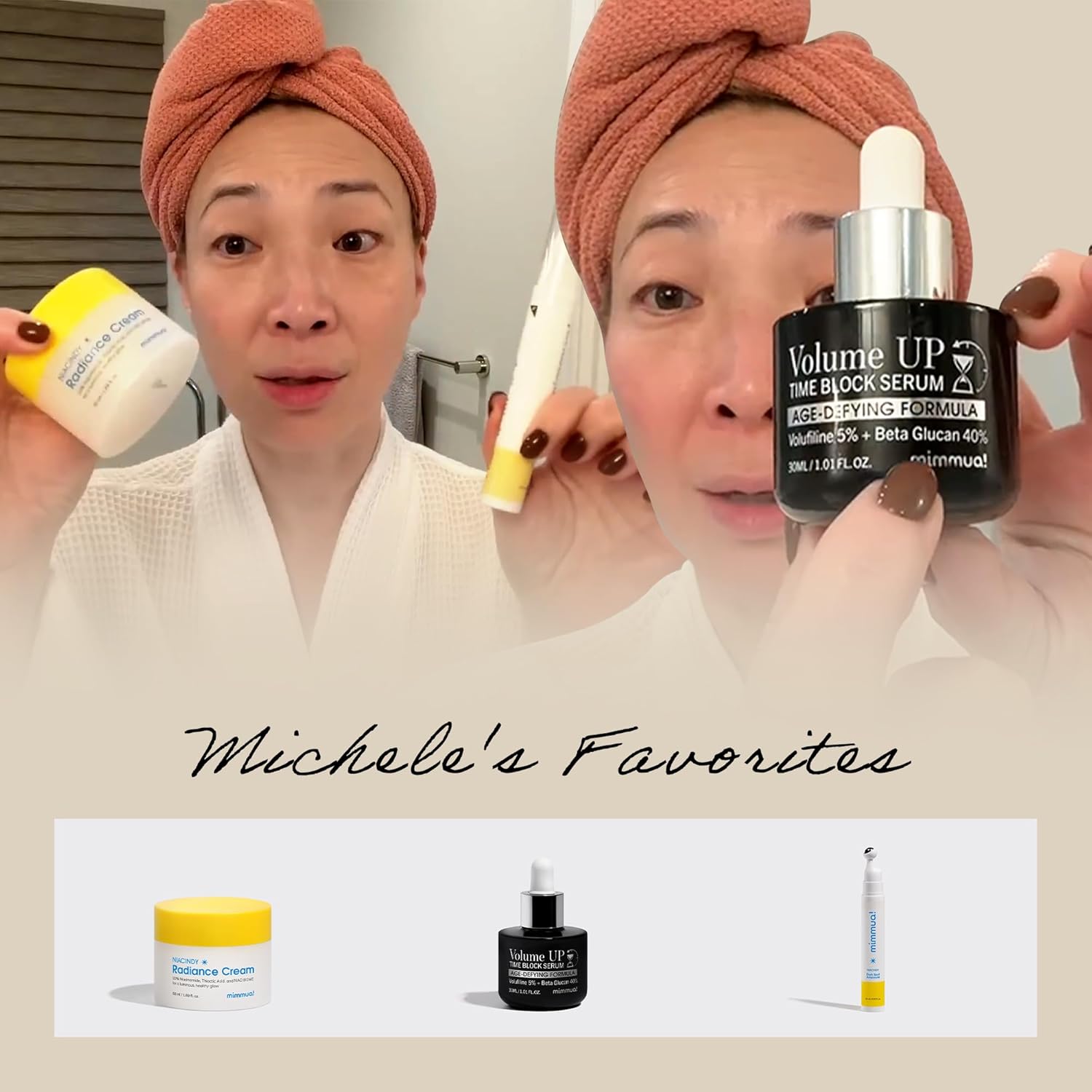 Volume Up Time Block Serum | Anti-Aging 5% Volufiline + 40% Beta Glucan | Plumps Wrinkles by Stimulating Fat Cell Production | Undereye, Forehead, Frown Lines&Neck Wrinkles | 30ml / 2pcs - Image 5