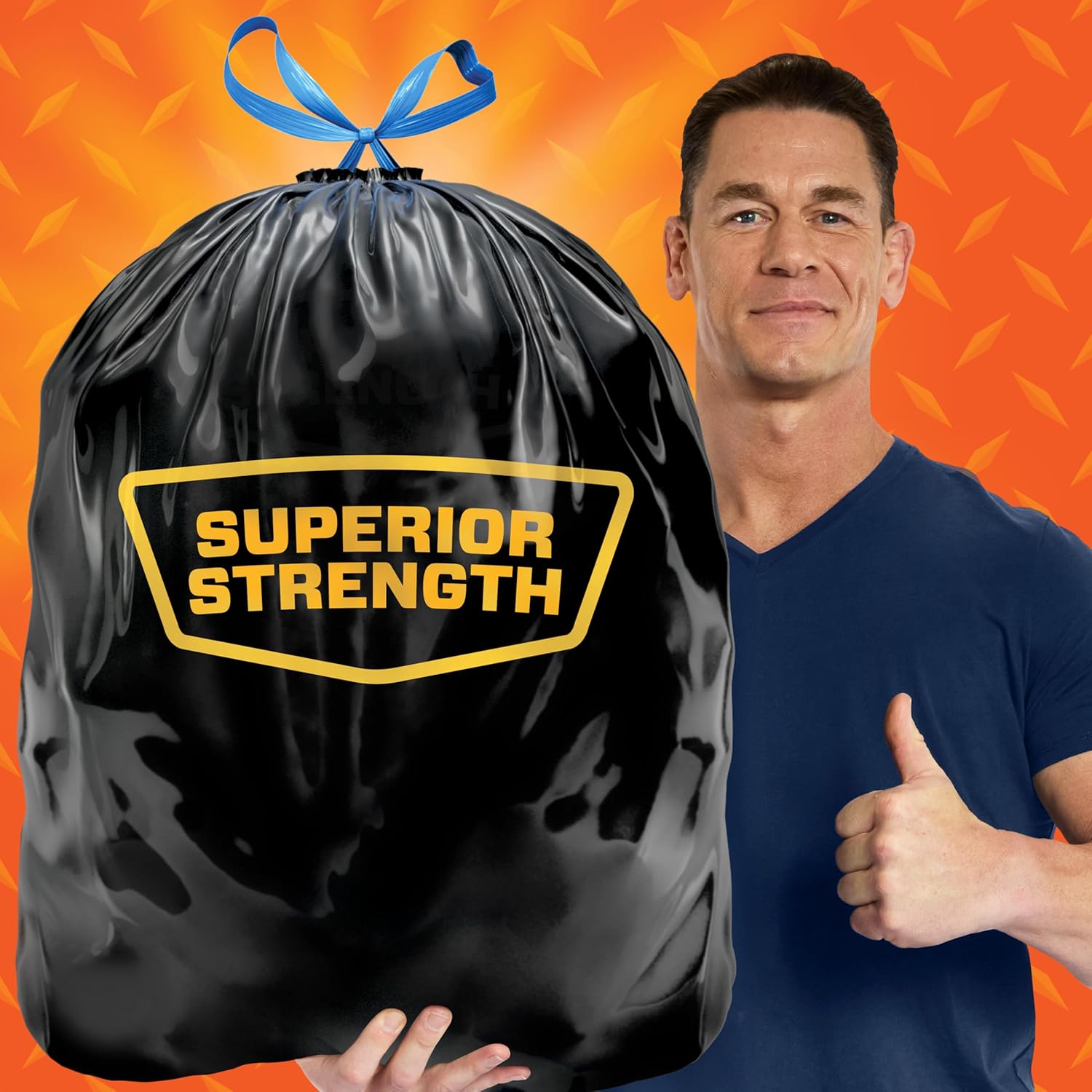 Hefty Strong Large Trash Bags, Black, 30 Gallon, 74 Count - Image 3