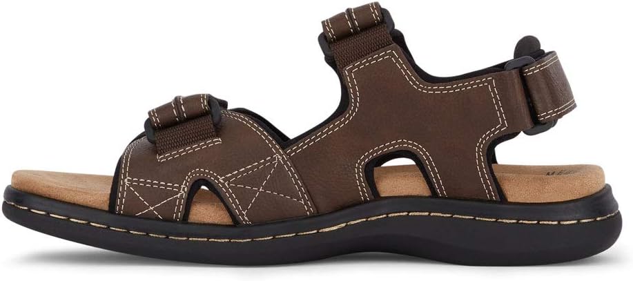 DOCKERS Mens Newpage Outdoor Sport Sandals for Men - Memory Foam Comfort and Adjustable Straps - Image 6