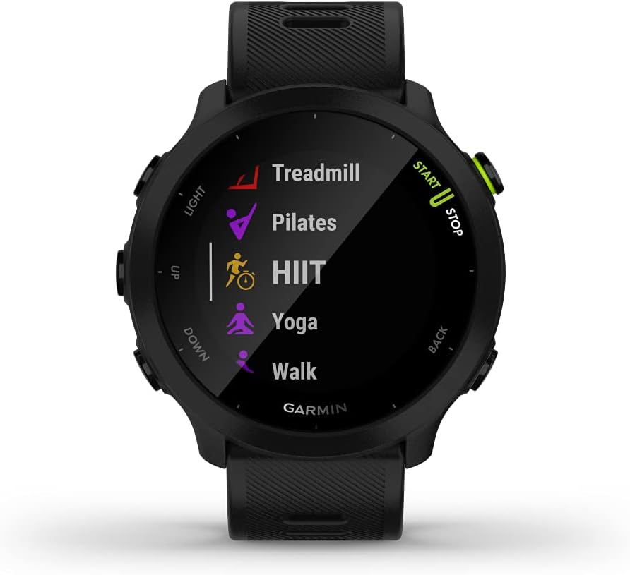 Garmin Forerunner 55, GPS Running Watch with Daily Suggested Workouts, Up to 2 Weeks of Battery Life, Black - 010-02562-00 - Image 7