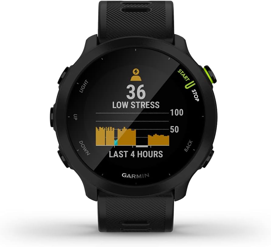 Garmin Forerunner 55, GPS Running Watch with Daily Suggested Workouts, Up to 2 Weeks of Battery Life, Black - 010-02562-00 - Image 8