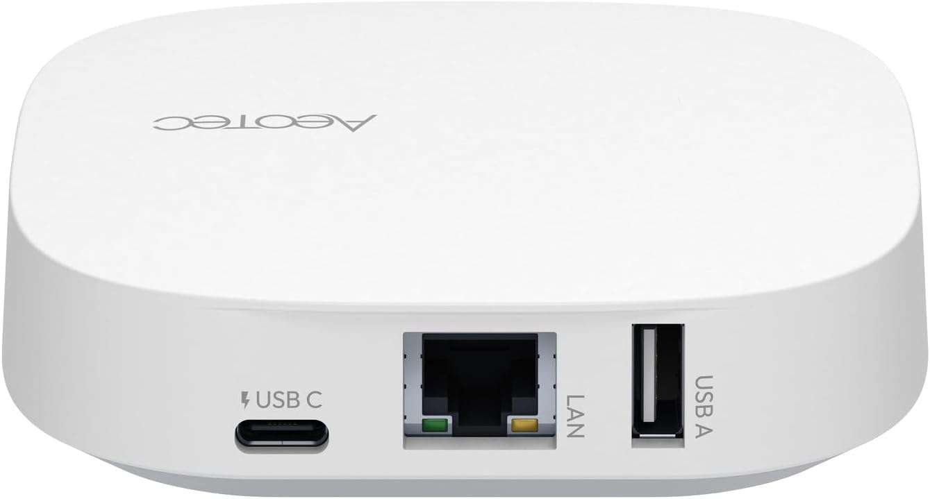 Aeotec Smart Home Hub2 - V4, Works as a SmartThings Hub, Zigbee, Matter Gateway, Compatible with Alexa, Google Assistant, WiFi (No Z-Wave) - Image 3