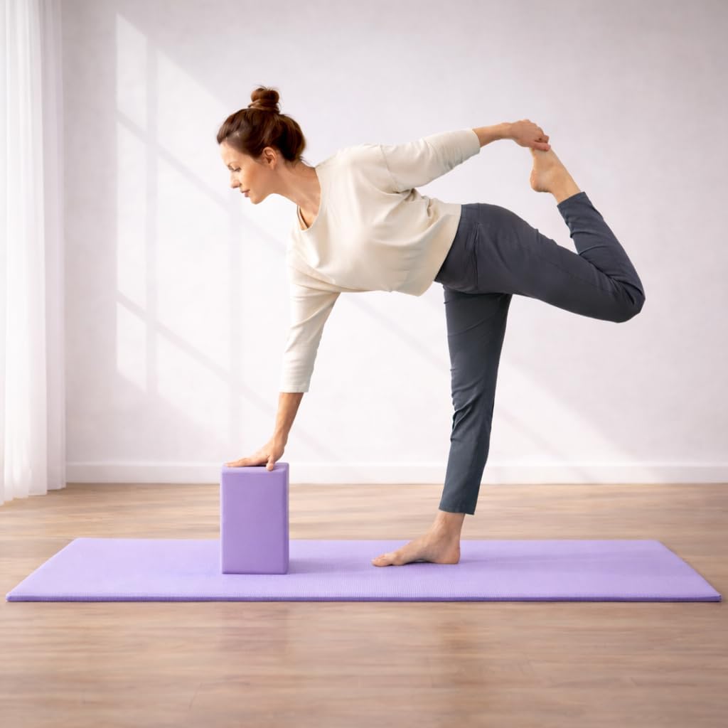WHITECLOUDZ Yoga kit, 7-Piece Yoga Mat Set for Home Workouts, Thick Yoga Mat, Yoga Blocks, Strap, Yoga Towels & Carrying Bag, Exercise Mat with Yoga Equipment for Women & Men, Enhance Yoga Practice - Image 5