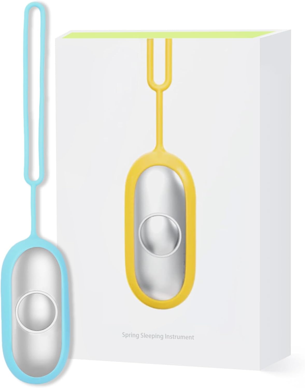 Compact Handheld Sleep Device - Relaxation Tool for Improved Sleep, Mood & Focus, Adjustable Massage Intensity, Portable & Easy to Carry(Blue)