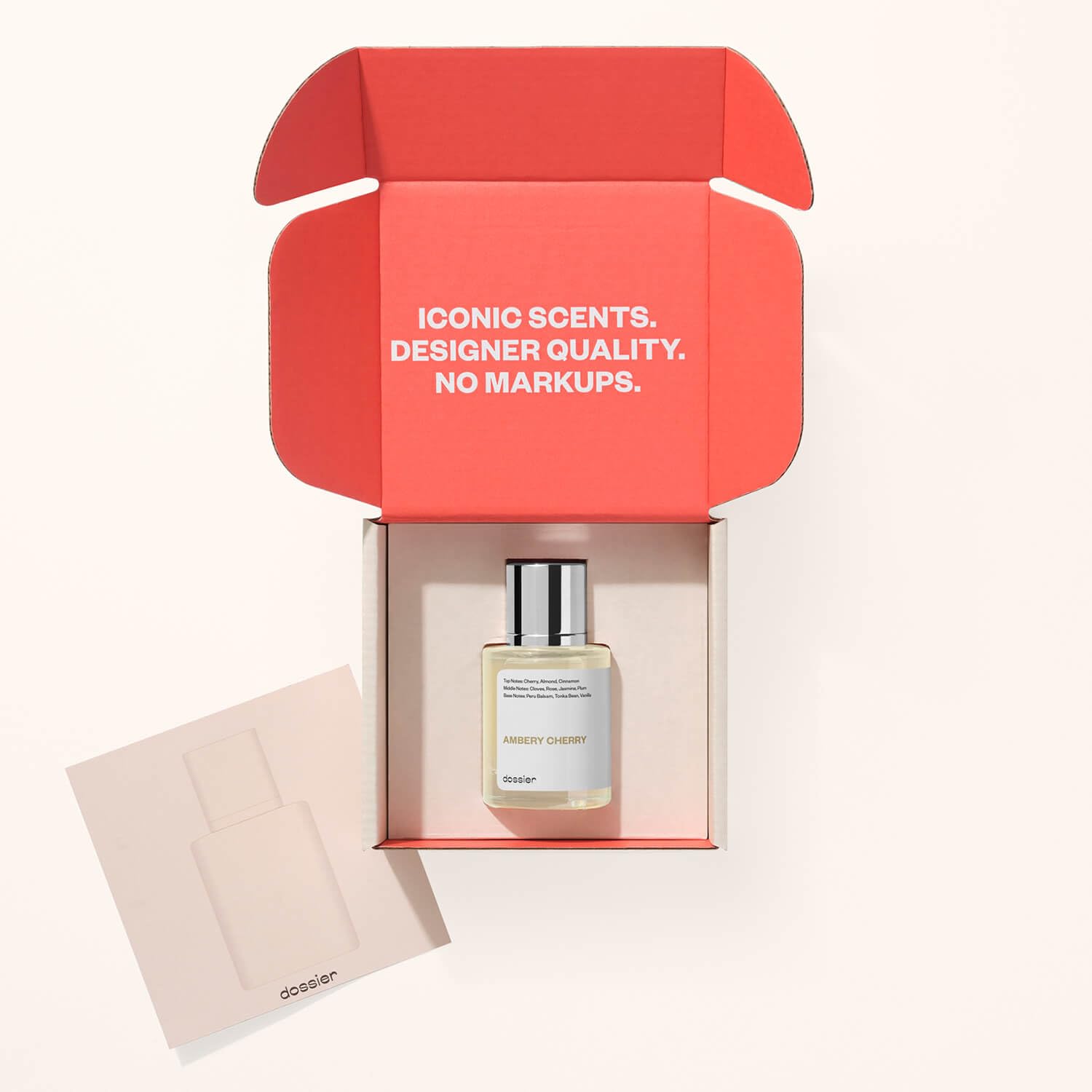 Dossier - Eau de Parfum - Ambery Cherry - Inspired by T.Ford Lost Cherry - Perfume Luxury - Pure Infused - Paraben Free - Vegan - For Women Men Unisex - Fragrance 1.7 Fl oz (Spray 50ml) - Image 5