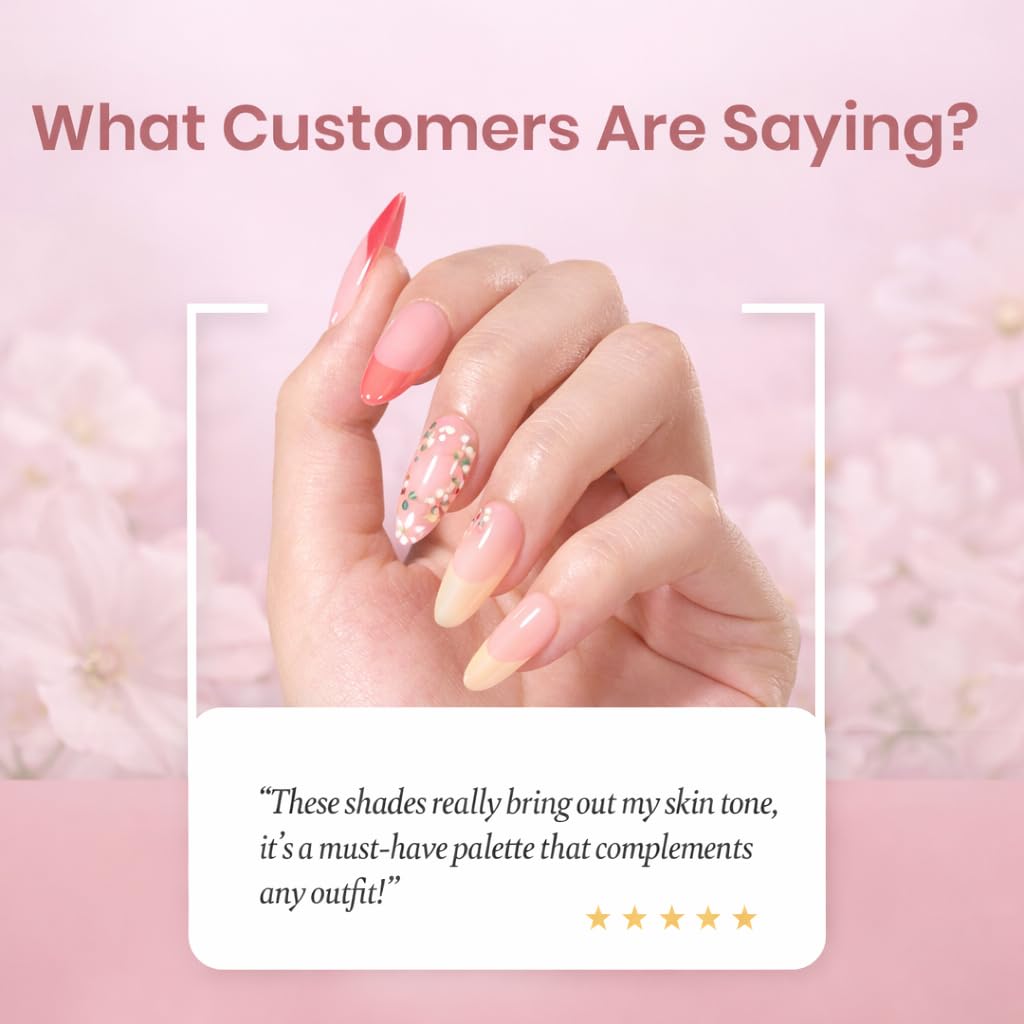 beetles Spring Gel Nail Polish Set - 36 Colors Verse of Flower Gel Nail Kit Pink White Black Red Purple Blue Yellow Gel Colors & 3Pcs Base Top Coat Soak off UV Home Salon Easter Gift for Women - Image 5