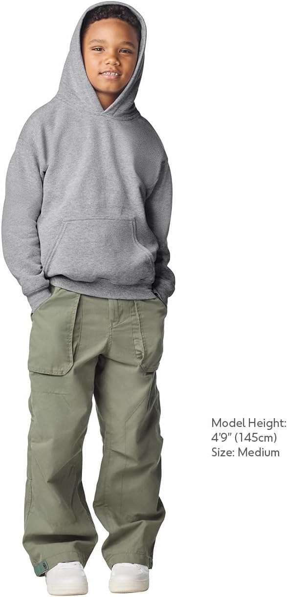 Gildan Youth Hoodie Sweatshirt, Style G18500B - Image 3