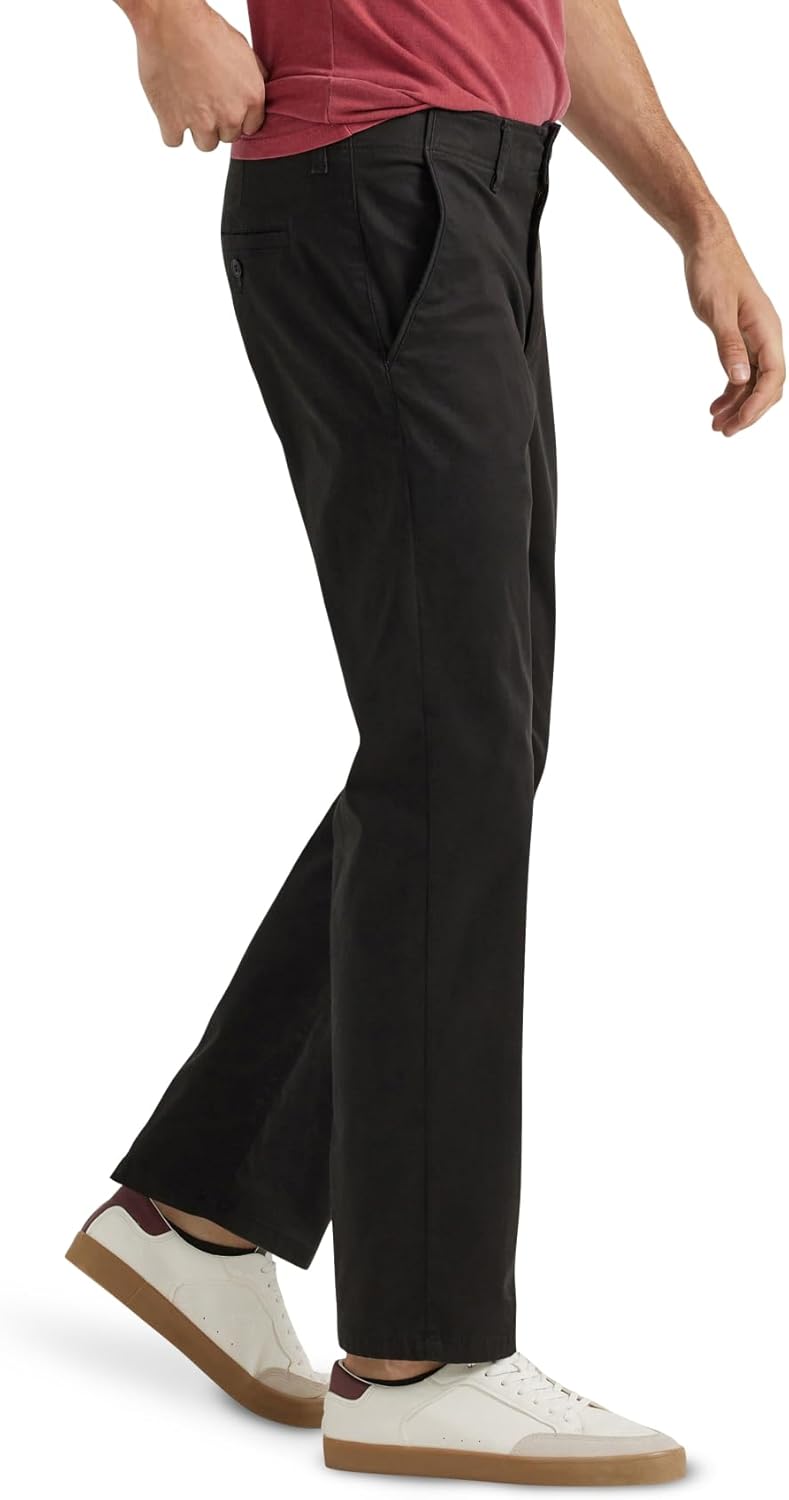 Lee Men's Extreme Motion Flat Front Regular Straight Pant - Image 2
