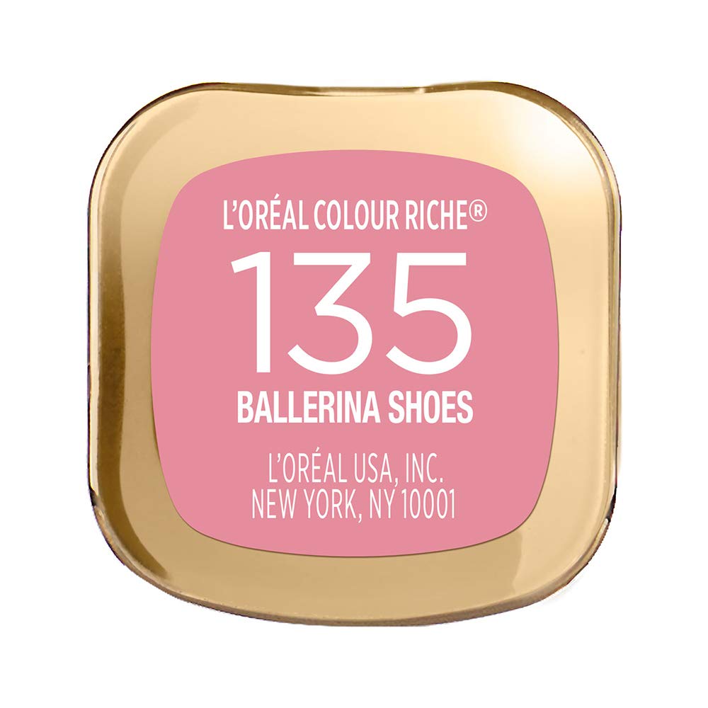 L'Oreal Paris Colour Riche Original Creamy, Hydrating Satin Lipstick with Argan Oil and Vitamin E, Ballerina Shoes , 1 Count - Image 8