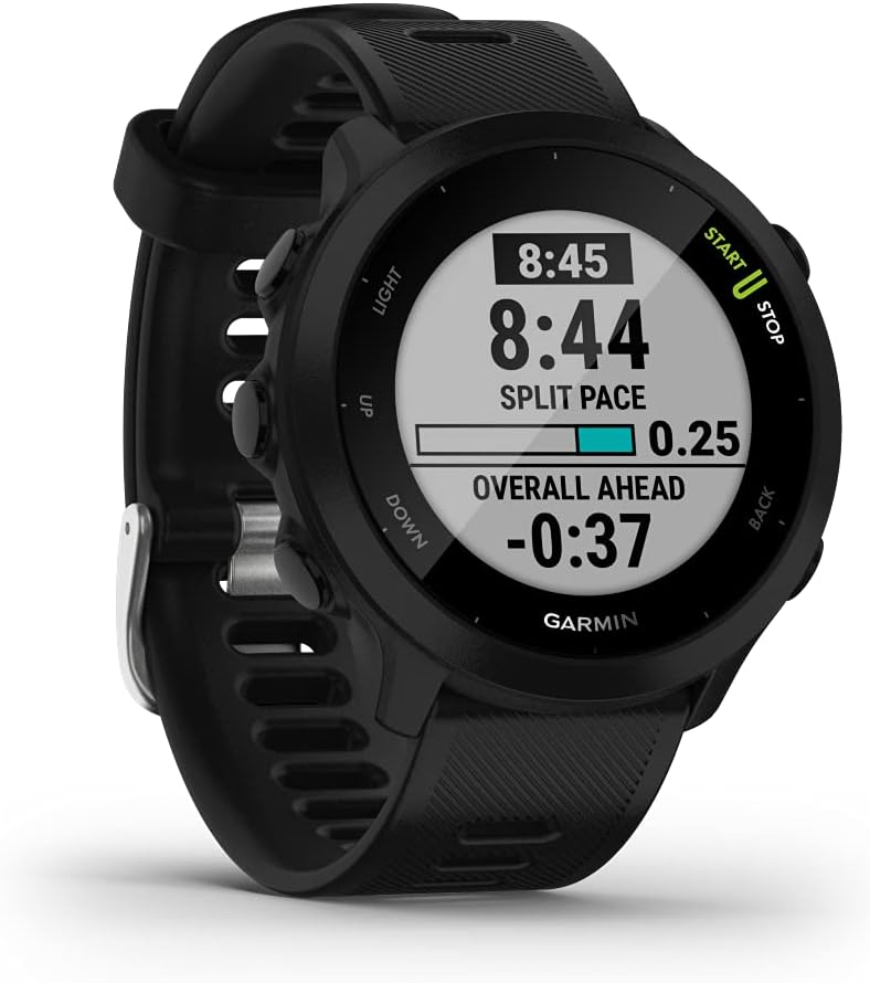 Garmin Forerunner 55, GPS Running Watch with Daily Suggested Workouts, Up to 2 Weeks of Battery Life, Black - 010-02562-00 - Image 5