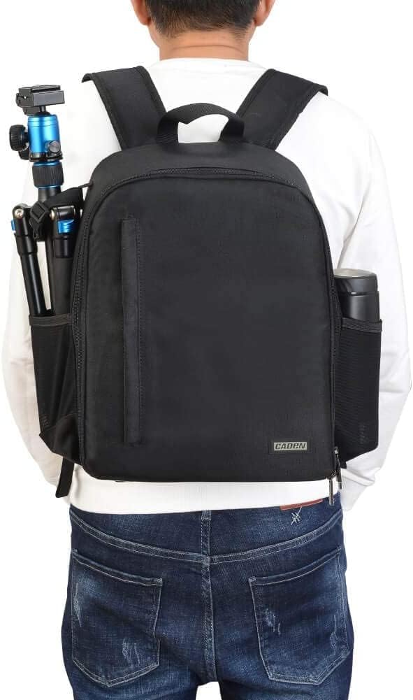 CADeN Camera Backpack Bag Professional for DSLR/SLR Mirrorless Camera Waterproof, Camera Case Compatible for Sony Canon Nikon - Image 6