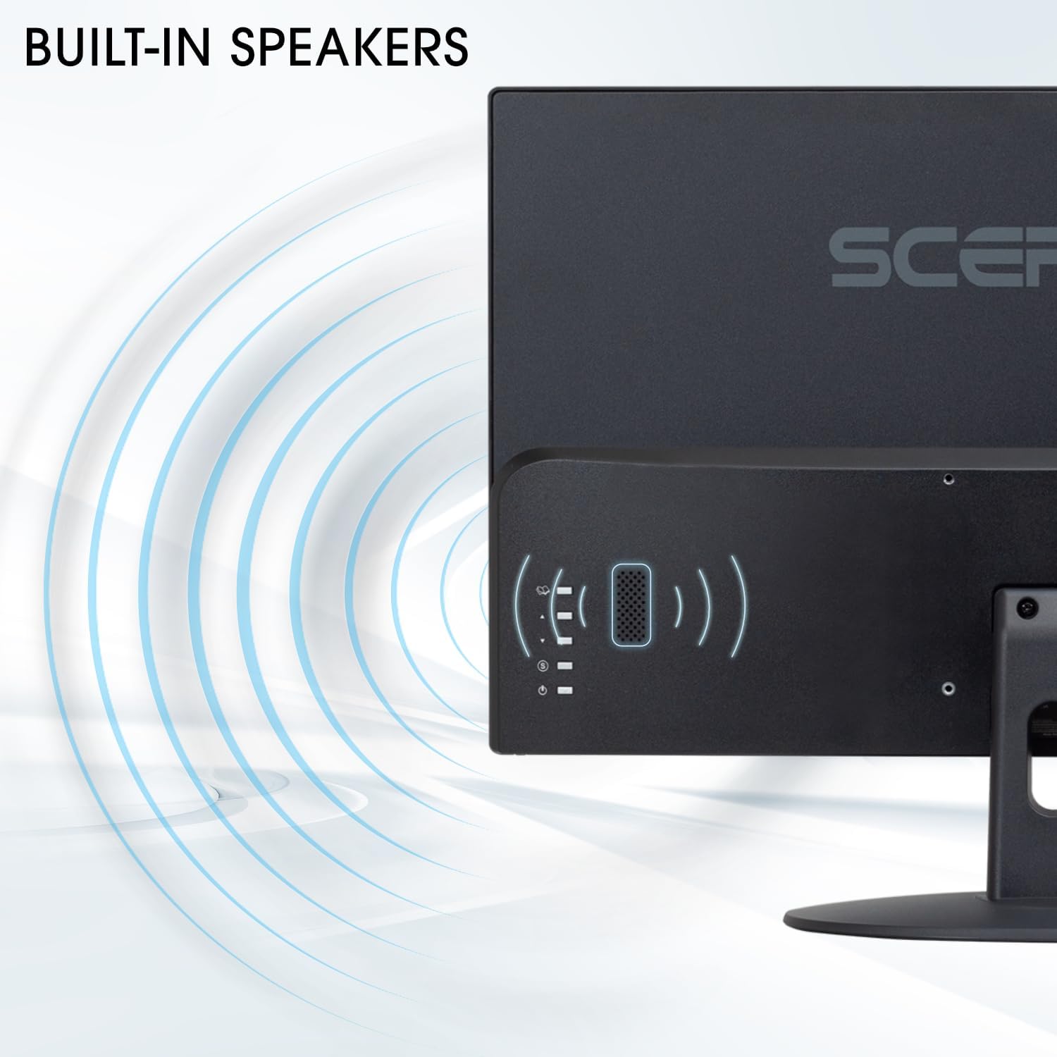 Sceptre 24-inch Prime Monitor Thin 1080p LED Monitor 99% sRGB 2x HDMI VGA Build-in Speakers, Machine Black (E248W-19203R 2025 Series) - Image 7