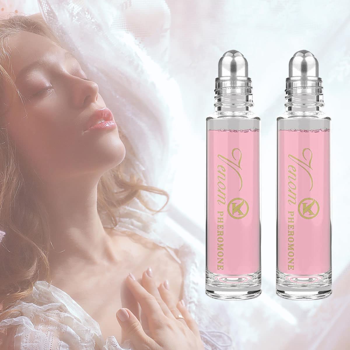 Women Pheromone Perfume - Long-lasting and Addictive Personal Roll-on Pheromone Perfume Oil Fragrance - Cologne for Women to Attract Men - Image 5