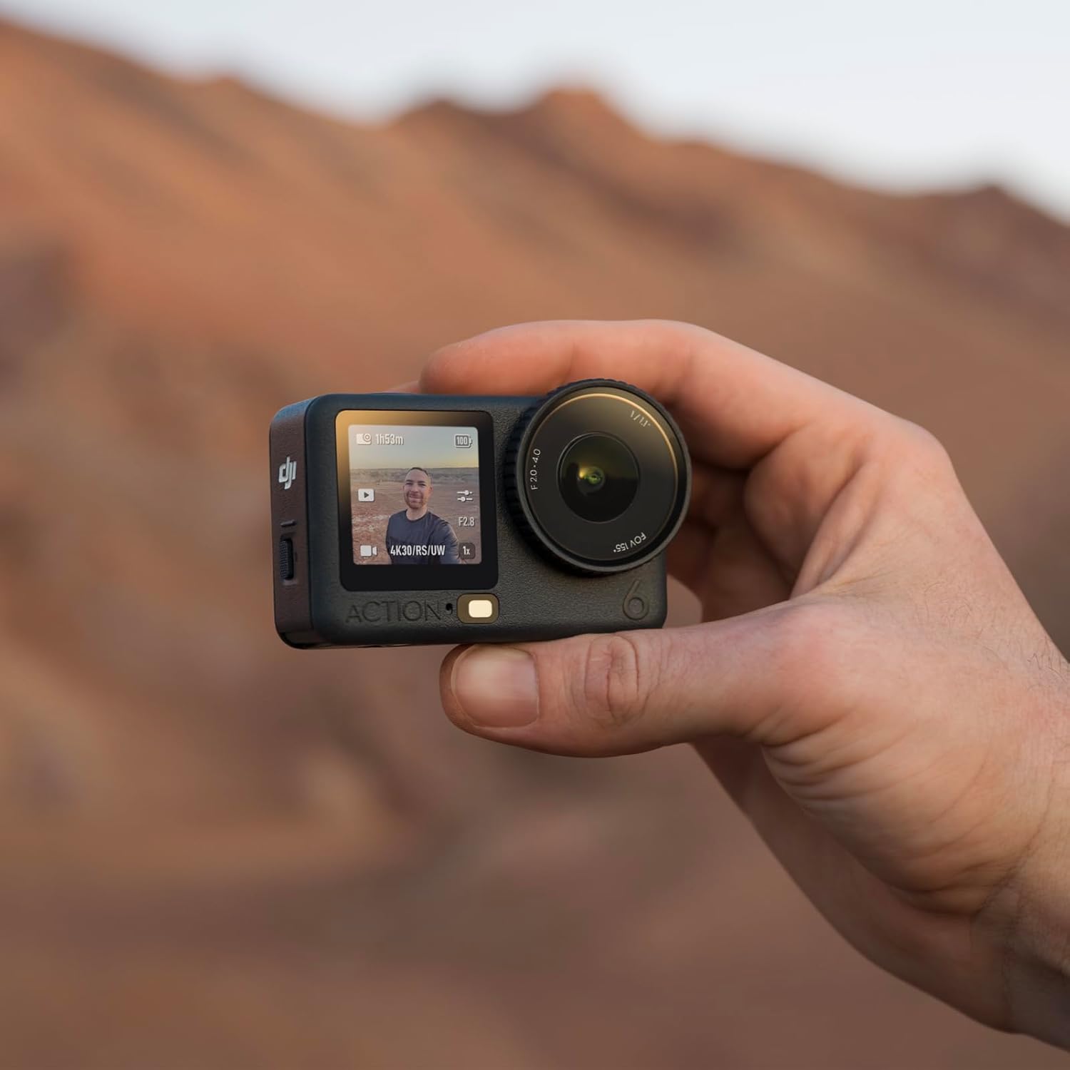 DJI Osmo Action 6 Essential Combo, Action Camera with 1/1.1″ Square Sensor, Variable Aperture of f/2.0–f/4.0, Cold-Resistant, 4hrs Battery, Action Camera 8K Ideal for Daily Use - Image 11