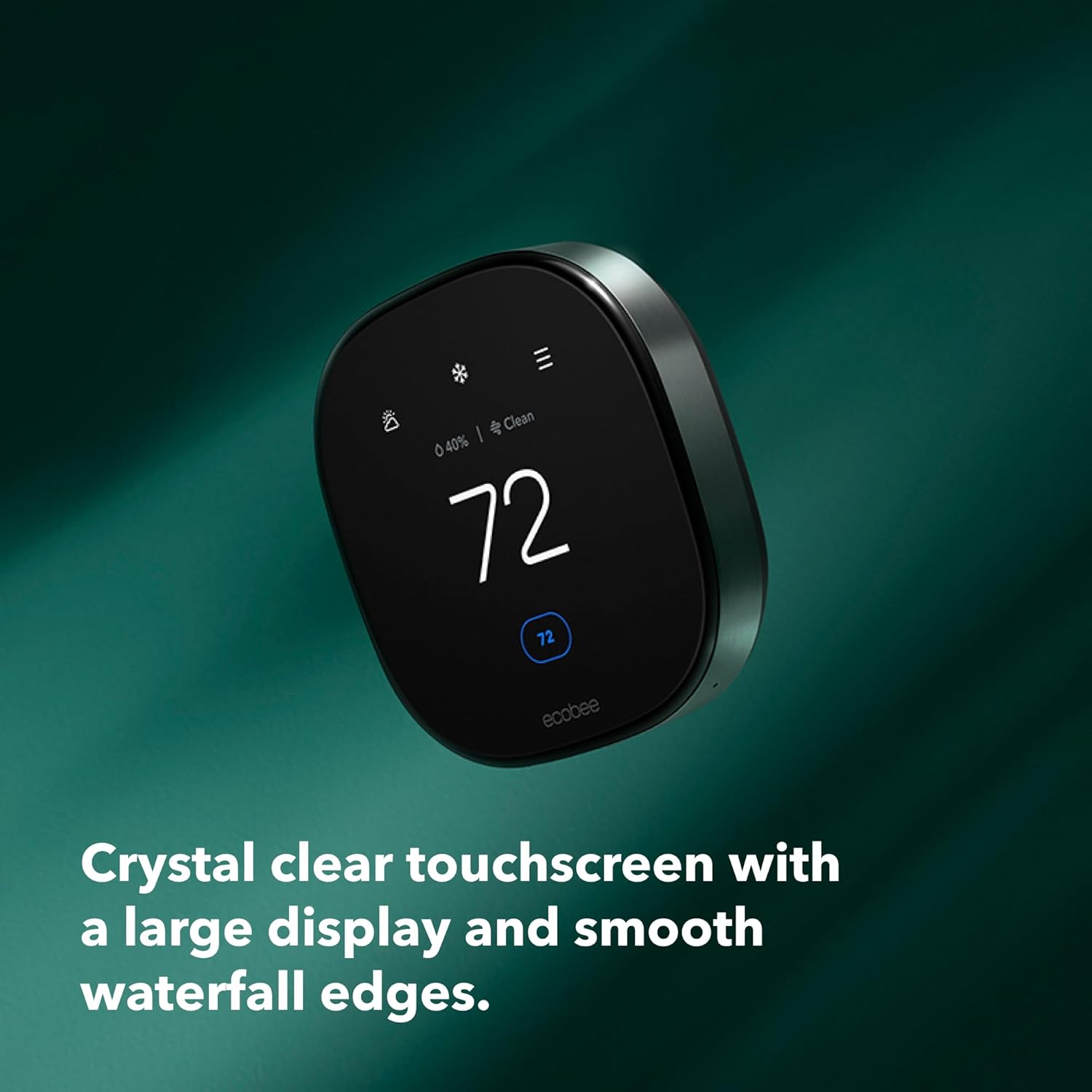 ecobee Smart Thermostat Premium with Smart Sensor and Air Quality Monitor - Programmable Wifi Thermostat - Works with Siri, Alexa, Google Assistant, Black - Image 16
