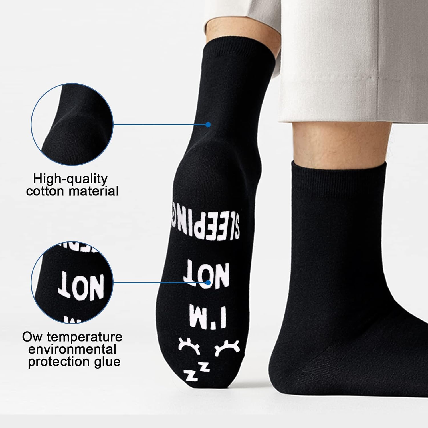 FilmHOO Birthday Gifts for Men Fathers Day Dad Gifts for Dad from Daughter Son Wife Easter Mens Funny Socks for Him - Image 5