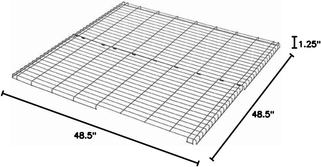 MidWest Homes for Pets Dog Exercise Pen Wire Mesh Sunscreen Top for Dog Pens and Playpens, Rust Resistant, Black E-Coated, Hardware Included, 540-WM - Image 3