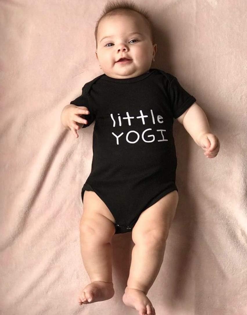 Yoga Baby Organic Cotton Girl Boy Clothes Little Yogi Onesie for Yoga Babies - Image 5