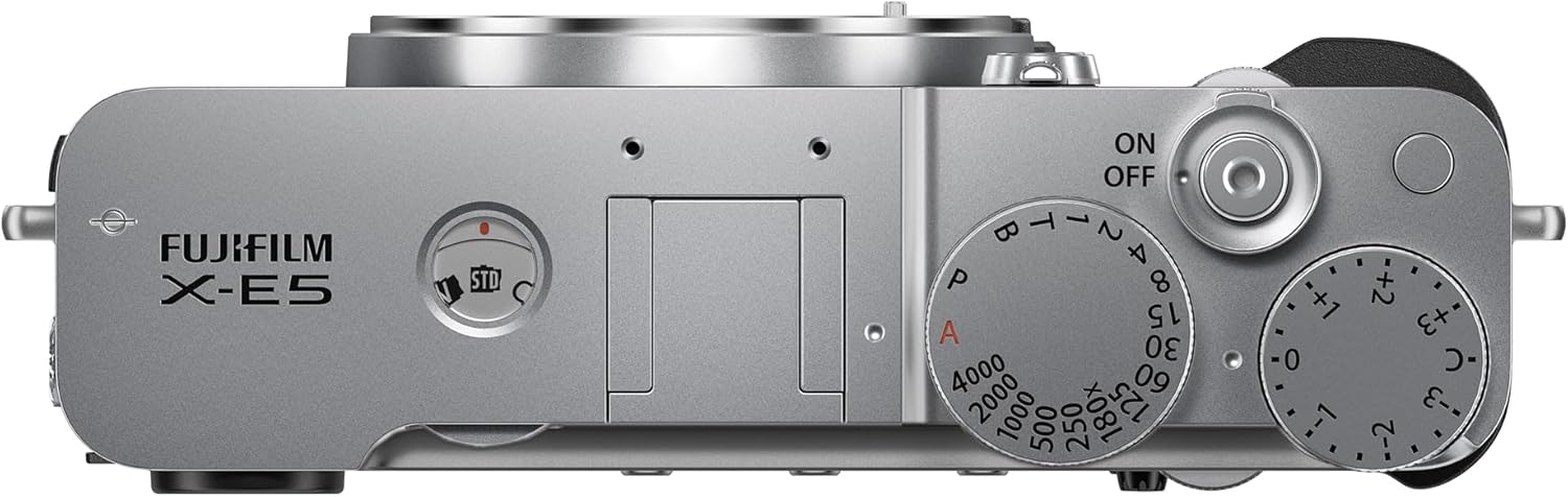 Fujifilm X-E5 Mirrorless Camera, Silver - Image 4
