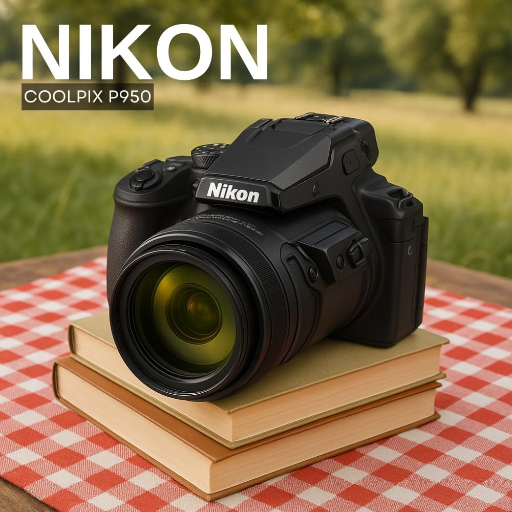 Nikon COOLPIX P950 Digital Camera with Accessory Bundle: SanDisk 128GB Extreme Pro SDXC Memory Card, Extended Life Replacement Battery (1500mAh) & More (11pc Bundle) - Image 3