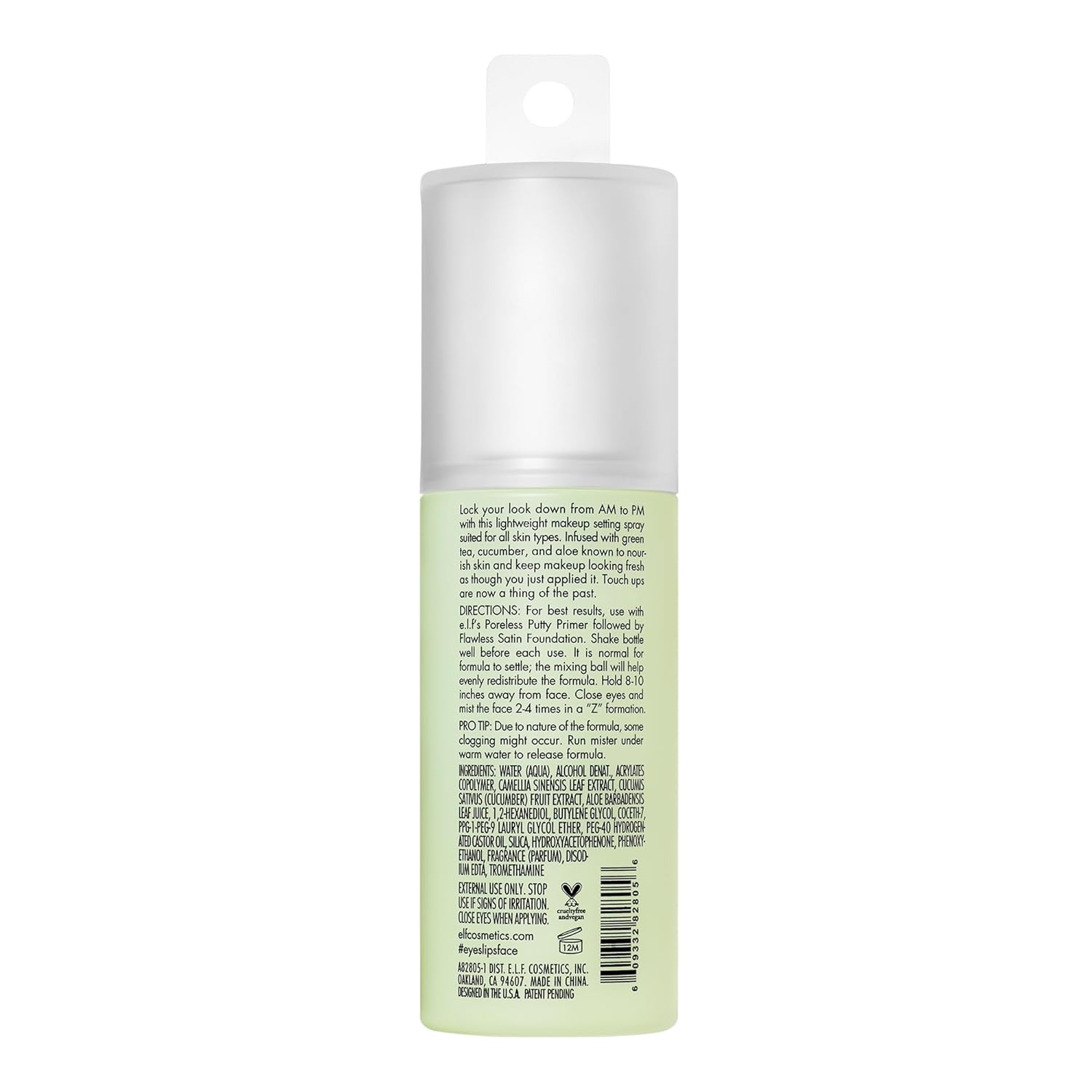e.l.f. Stay All Night Micro-Fine Setting Mist, Hydrating & Refreshing Makeup Setting Spray For 16HR Wear-time, Vegan & Cruelty-Free, 2.7 Fl Oz - Image 4
