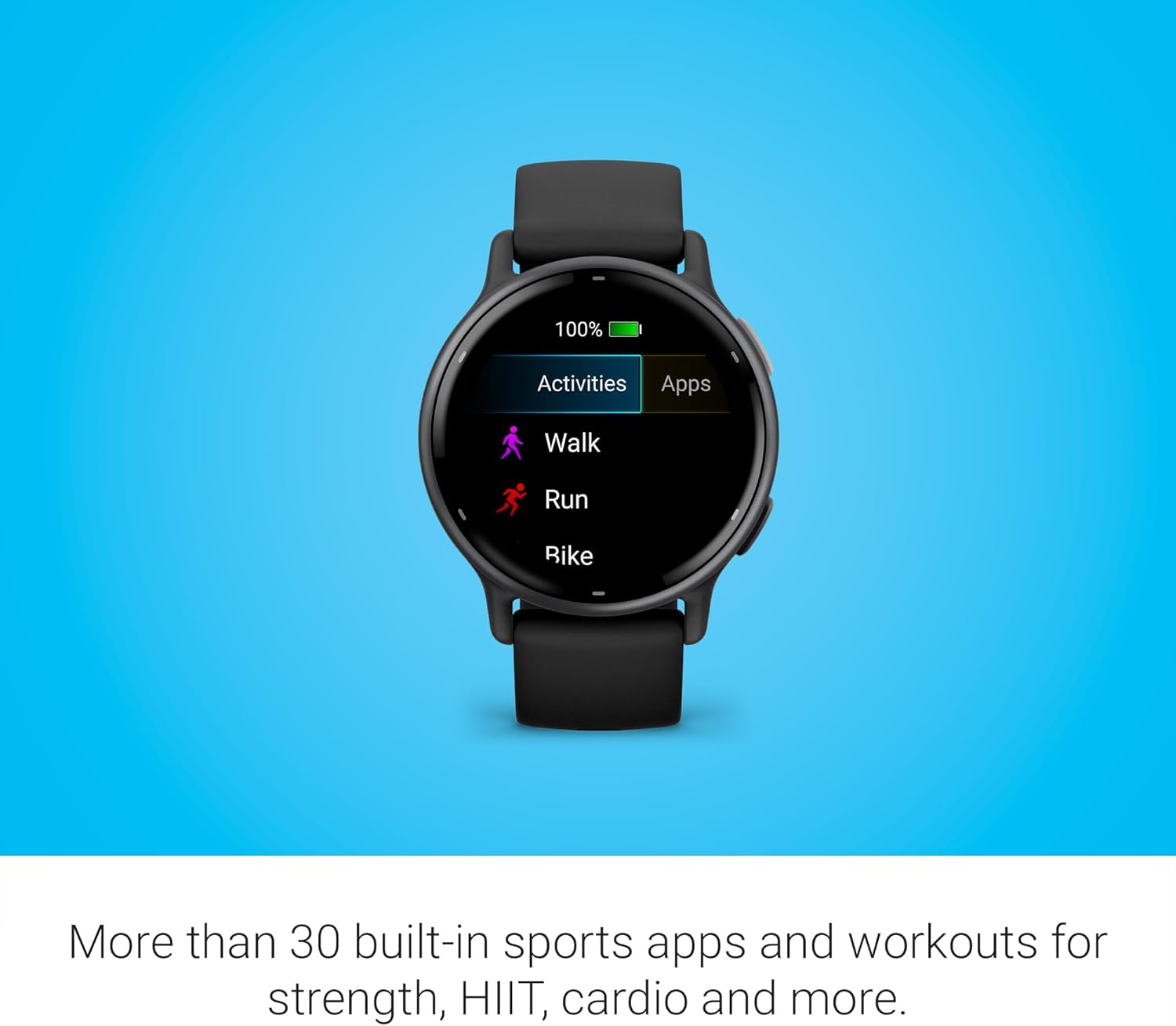 Garmin Vívoactive 5, Health and Fitness GPS Smartwatch, AMOLED Display, Up to 11 Days of Battery, Slate Aluminum Bezel with Black Case and Silicone Band - Image 5