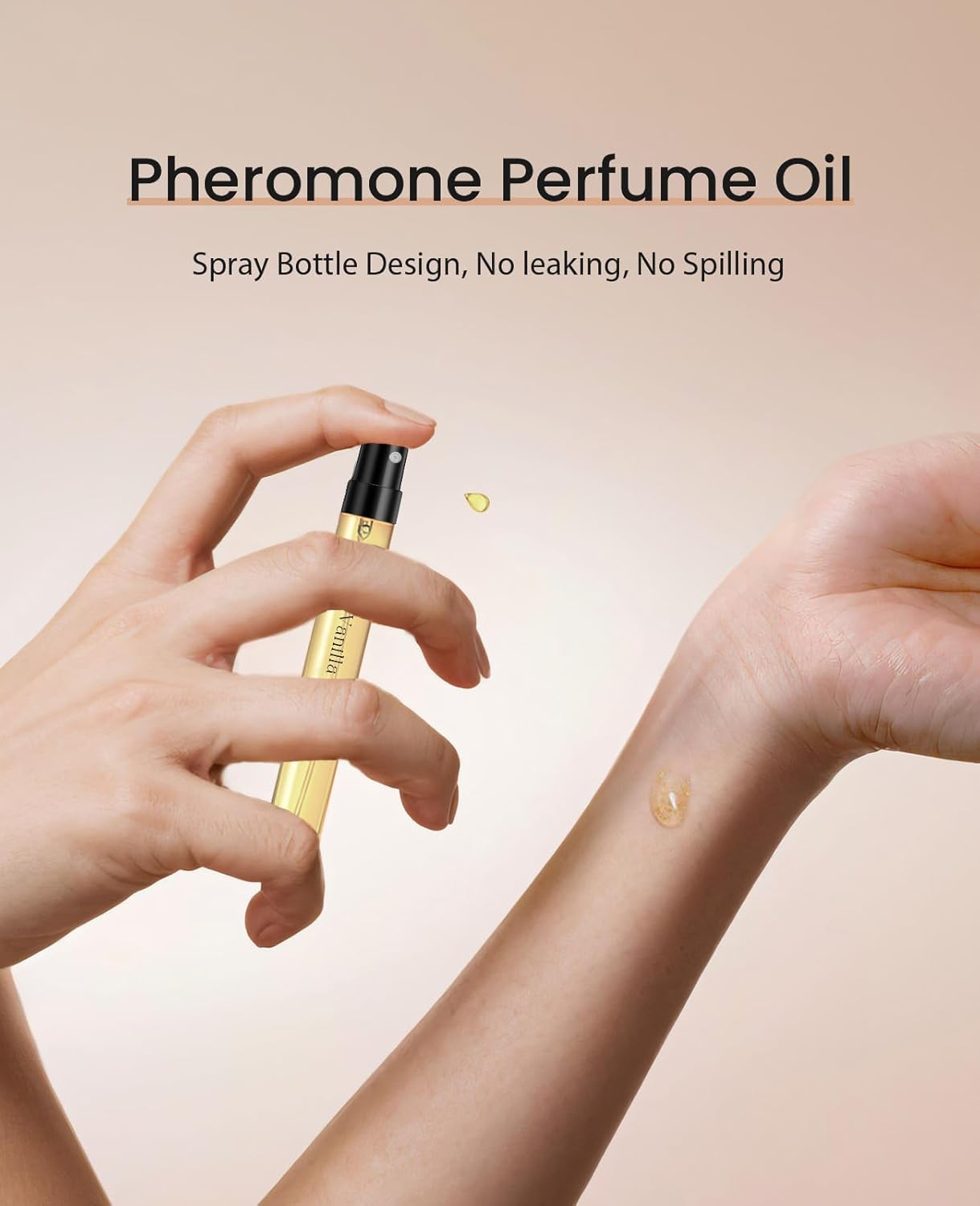 PUREAMOR Pheromones Perfumes for Women, No. 54 Vanilla Cream Scent, Vanilla Perfume Oil, Advanced Fragrance Perfume for Woman, 0.34fl./10ml Gourmand Parfum, Travel Size Perfumes for Women,Made in USA - Image 6