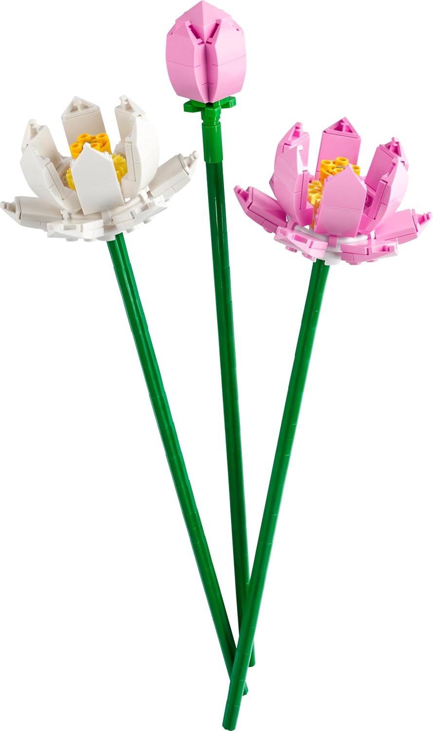LEGO Lotus Flower - Building Toy for Kids, Girls & Boys, Ages 8+ - Artificial Lotus Flowers for Home Decor & Display - Creative Gift Idea for Her & Him - 40647 - Image 2