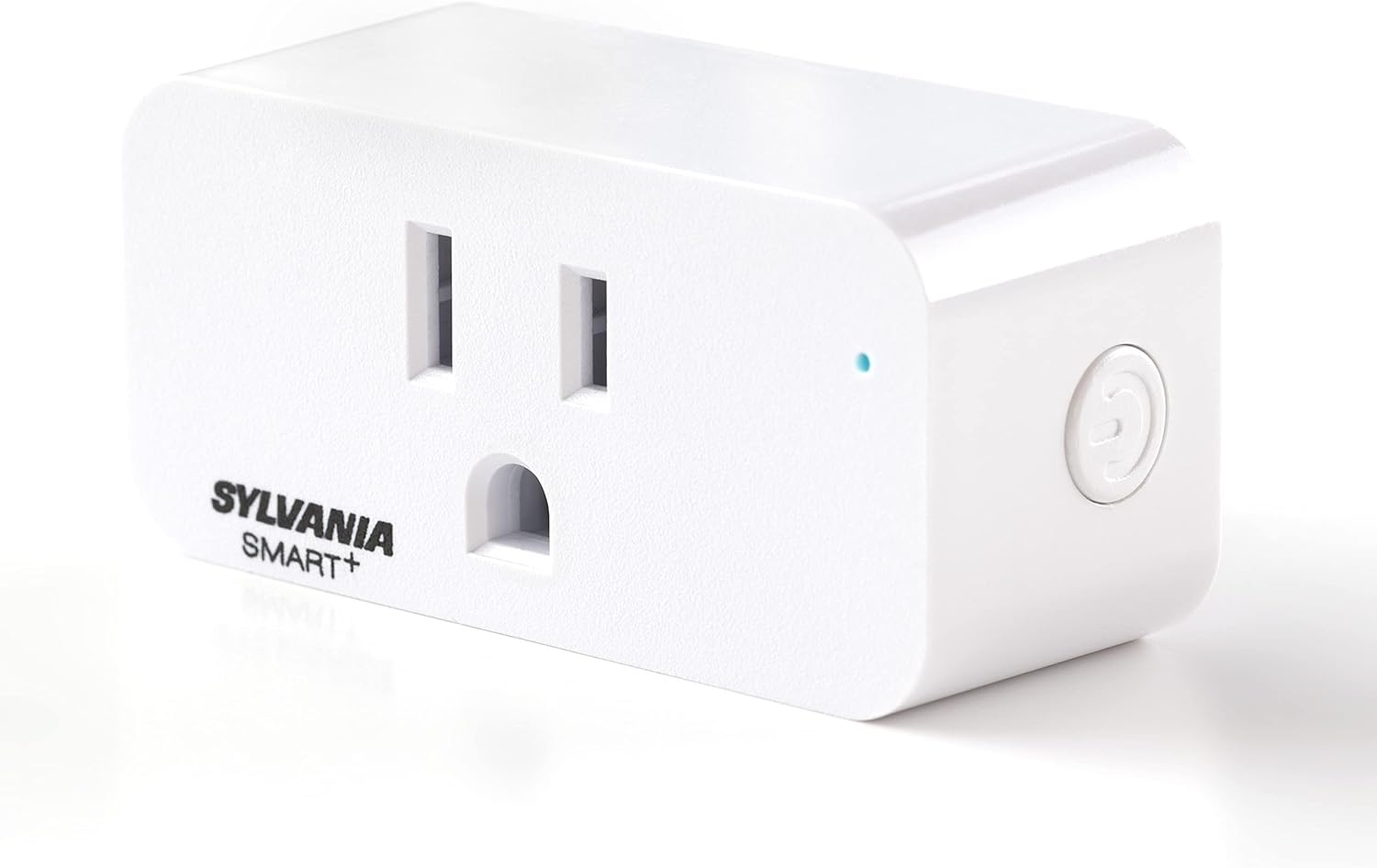 Sylvania WiFi Smart Plug, Voice Control, Compatible with Alexa and Google Home, Timer, On/Off, White - 4 Pack (75703) - Image 2