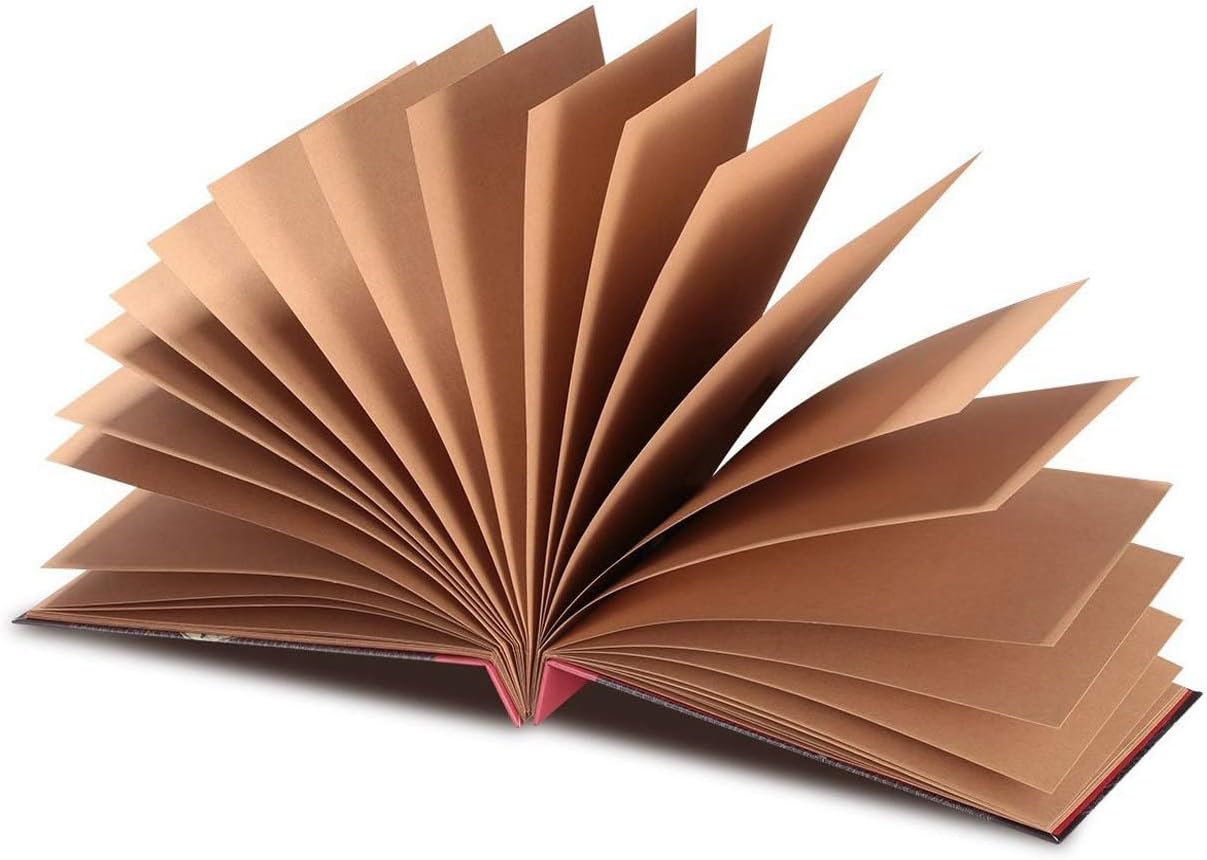 Scrapbook Photo Album,Our Adventure Book, Embossed Words Hard Cover Movie Up Travel Scrapbook for Anniversary, Wedding, Travelling, Baby Shower, etc (Adventure Book) - Image 6