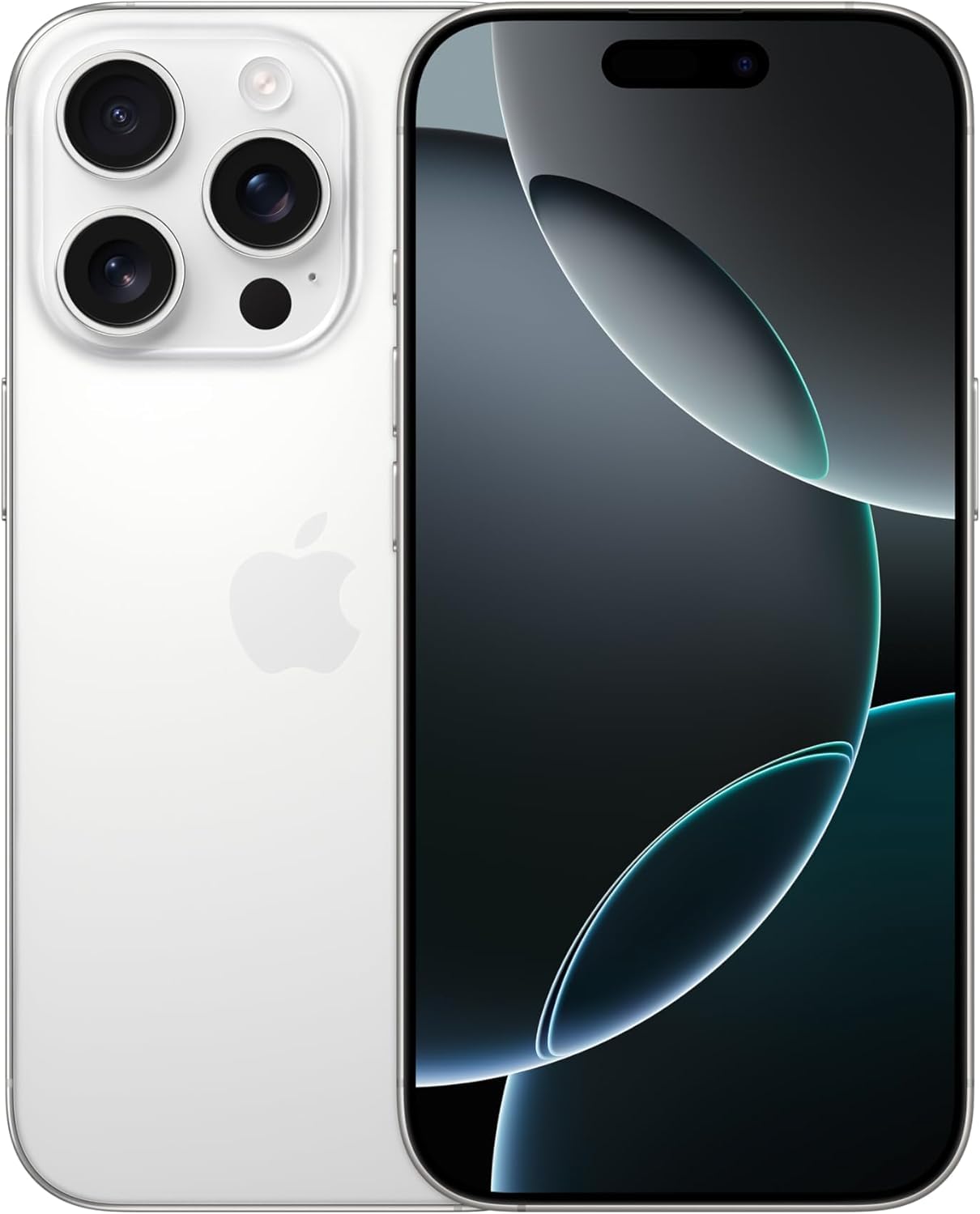 Apple iPhone 16 Pro Max, US Version, 256GB, White Titanium - Unlocked (Renewed)