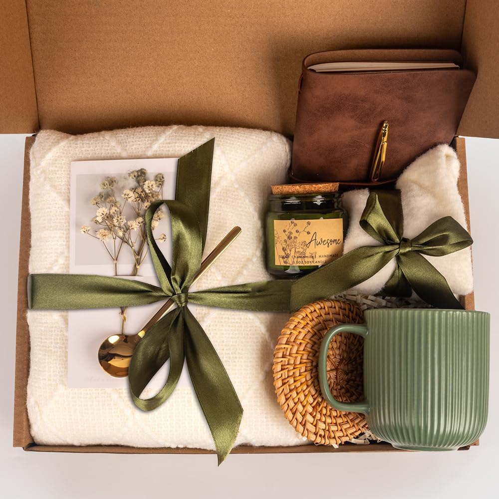 Anforsun Birthday Gifts for Women Self Care Gifts Get Well Soon Gifts, Care Package Gifts Basket for Women Mom Her Best Friends Sister Wife Girlfriend, Coworker - Image 2