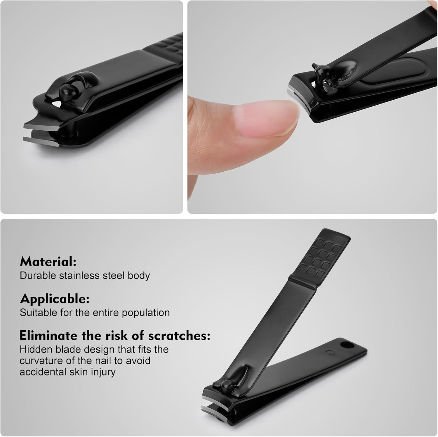 Manicure Set Gifts for Men Fathers Day Dad Gifts Professional Stainless Steel Nail Clipper Kit for Dad Him Husband Brother Boyfriend Teen Boys for Birthday Christmas Stocking Stuffers Anniversary - Image 5