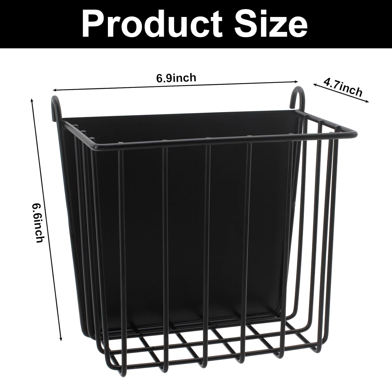 Guinea Pig Hay Feeder,Rabbit Hay Feeder with Heavy-Duty Metal Frame Hay Holder,for Bunny, Guinea Pigs,Chinchillas-6.9x4.7x6.6 inch - Image 2