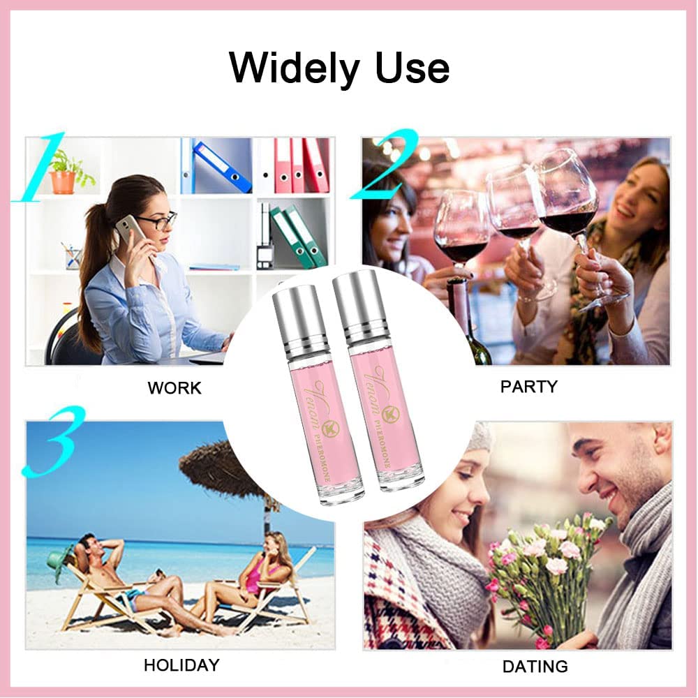 Women Pheromone Perfume - Long-lasting and Addictive Personal Roll-on Pheromone Perfume Oil Fragrance - Cologne for Women to Attract Men - Image 6