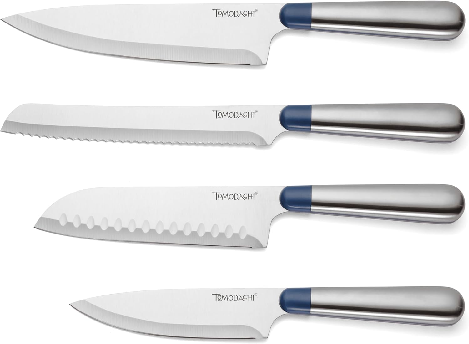 Hampton Forge 897546 Keen 5-Piece Acacia Bristle Block Cutlery Set by Tomodachi - Image 2