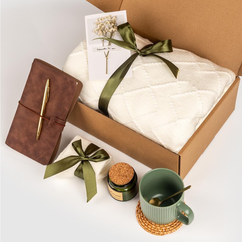 Anforsun Birthday Gifts for Women Self Care Gifts Get Well Soon Gifts, Care Package Gifts Basket for Women Mom Her Best Friends Sister Wife Girlfriend, Coworker - Image 3