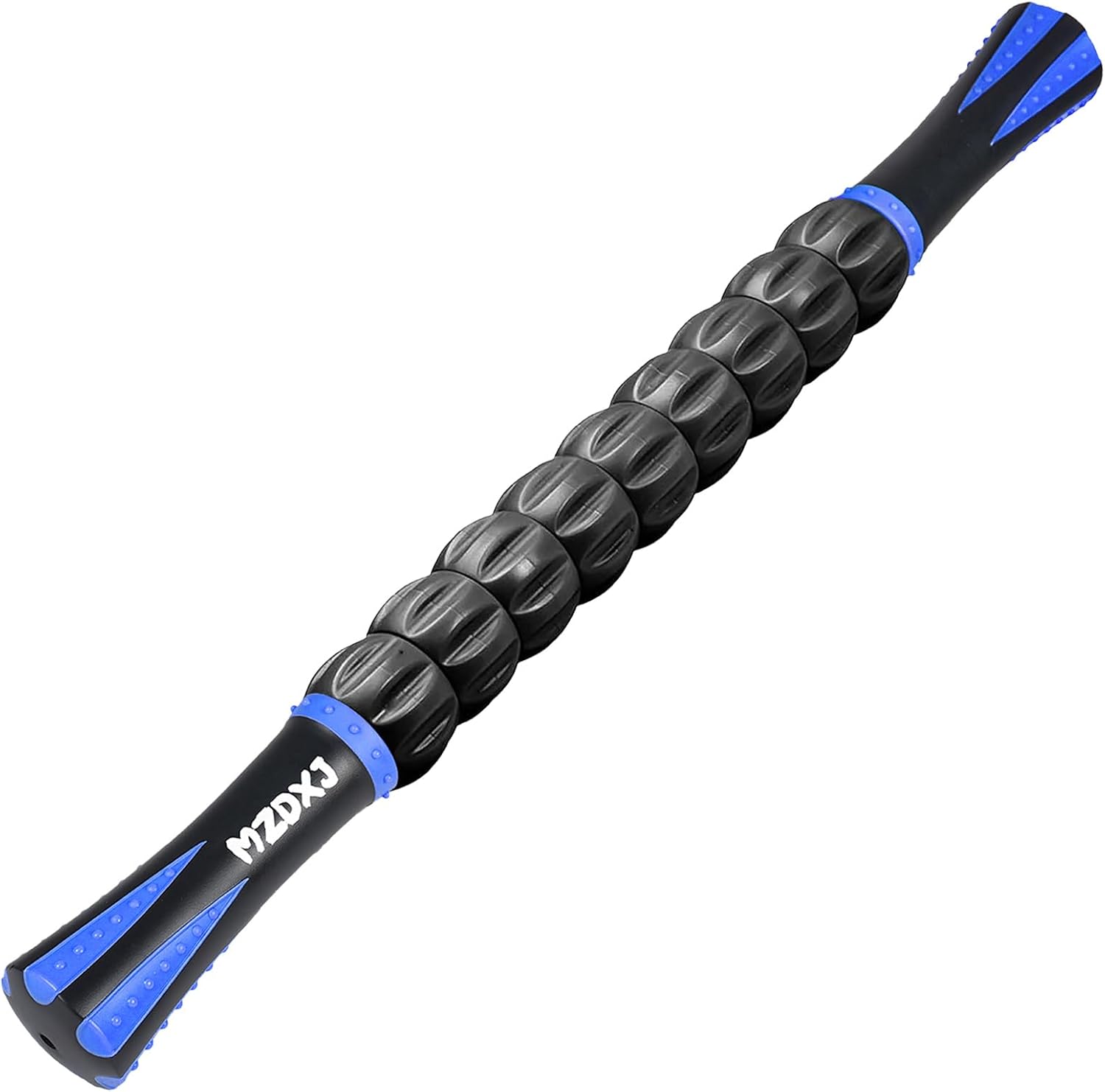 Muscle Roller Massage Roller Stick- Deep Tissue Fascia Blaster for Myofascial Pain Relief, Lymphatic Drainage & Body Sculpting, Handheld Physical Therapy & Recovery Tool (Blue black-18 inch) - Image 9