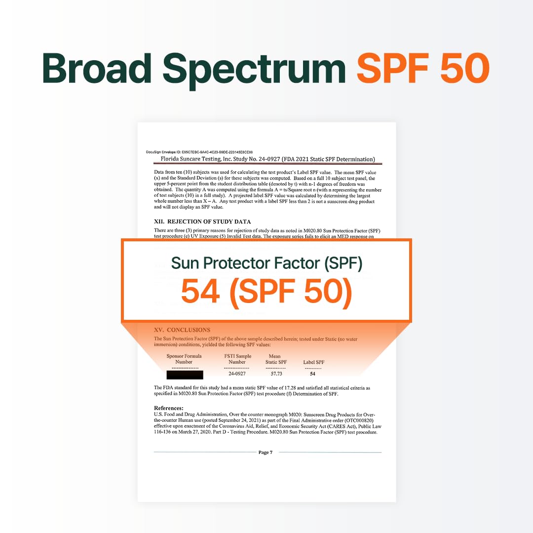 PURITO Korean Sunscreen SPF 50 | Lightest Texture, No White Cast, Broad Spectrum UVA/UVB | Oil-Free, Vegan, For All Skin Types | Daily Lightweight Sun Protection | Korean Skincare, 50mL 1.69 fl.oz - Image 6