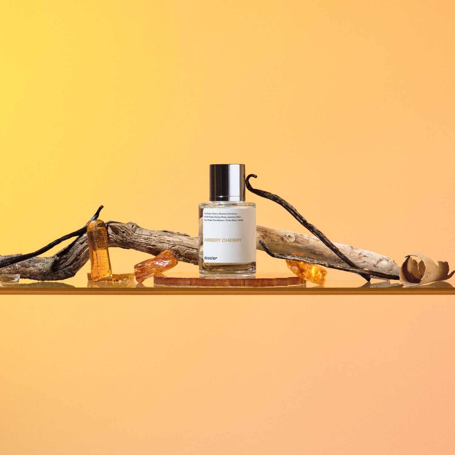 Dossier - Eau de Parfum - Ambery Cherry - Inspired by T.Ford Lost Cherry - Perfume Luxury - Pure Infused - Paraben Free - Vegan - For Women Men Unisex - Fragrance 1.7 Fl oz (Spray 50ml) - Image 3