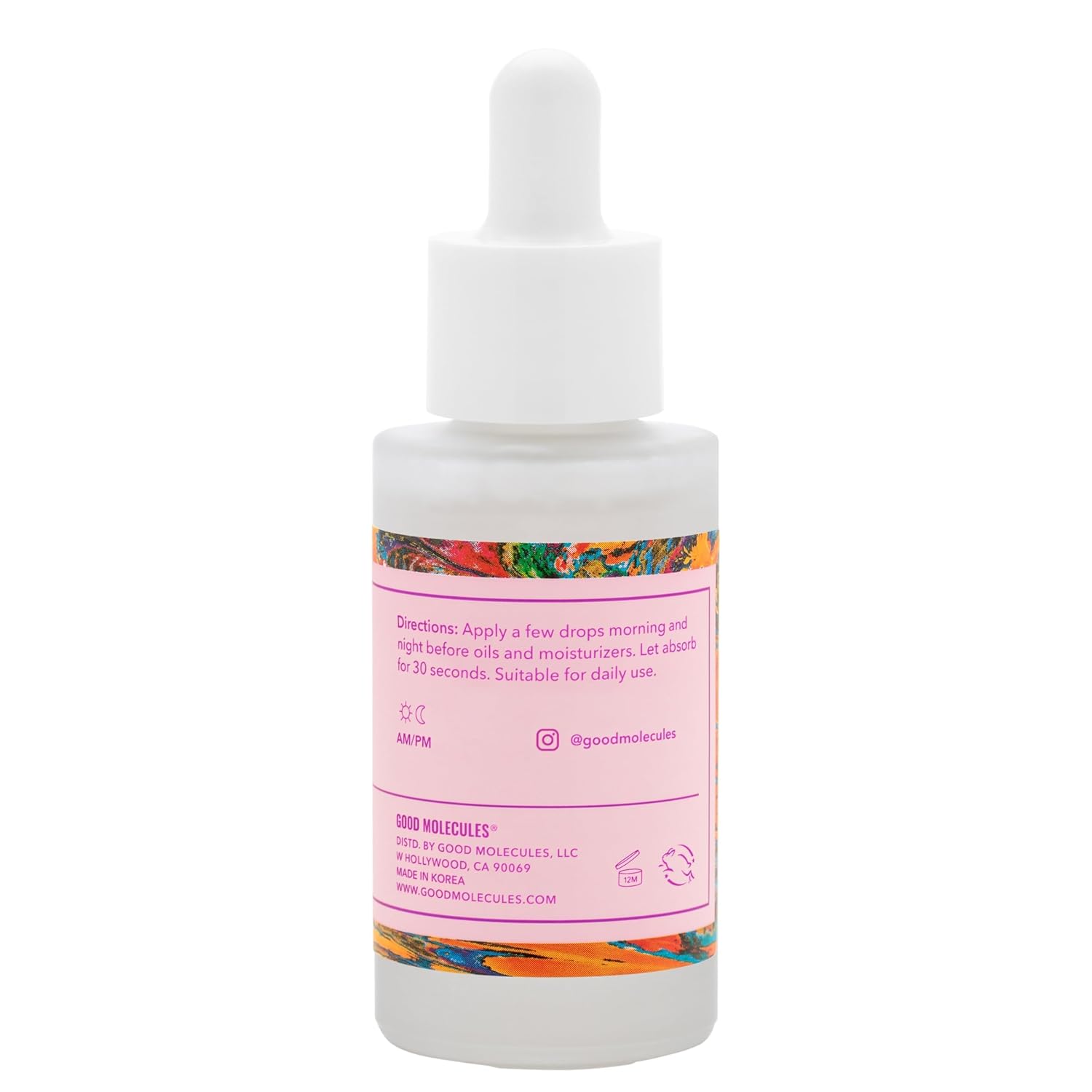 Good Molecules Hyaluronic Acid Serum - 1% Hyaluronic Acid Non-greasy Ultra Hydrating Serum, Facial Moisturizer for Plumper Skin, Skin Care for Face - Image 8