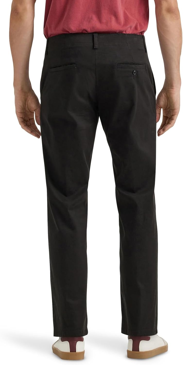 Lee Men's Extreme Motion Flat Front Regular Straight Pant - Image 3