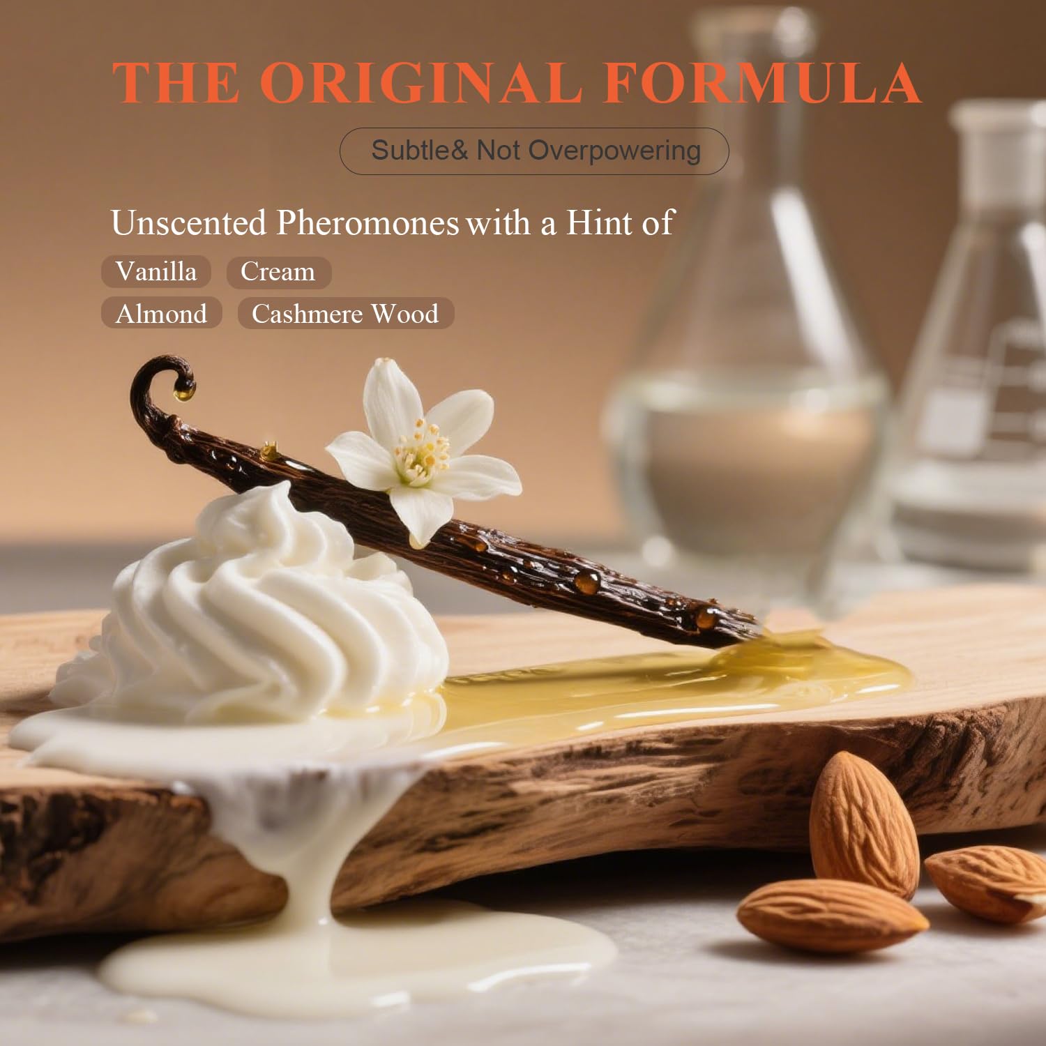 Pheromones Perfumes for Women, Vanilla Perfume, Long Lasting Perfume for Her - Vanilla Soufflé Scent, Travel Size 0.51fl.oz/15ml, Original Formula Eau De Parfum, Perfumes Spray for Women - Image 3