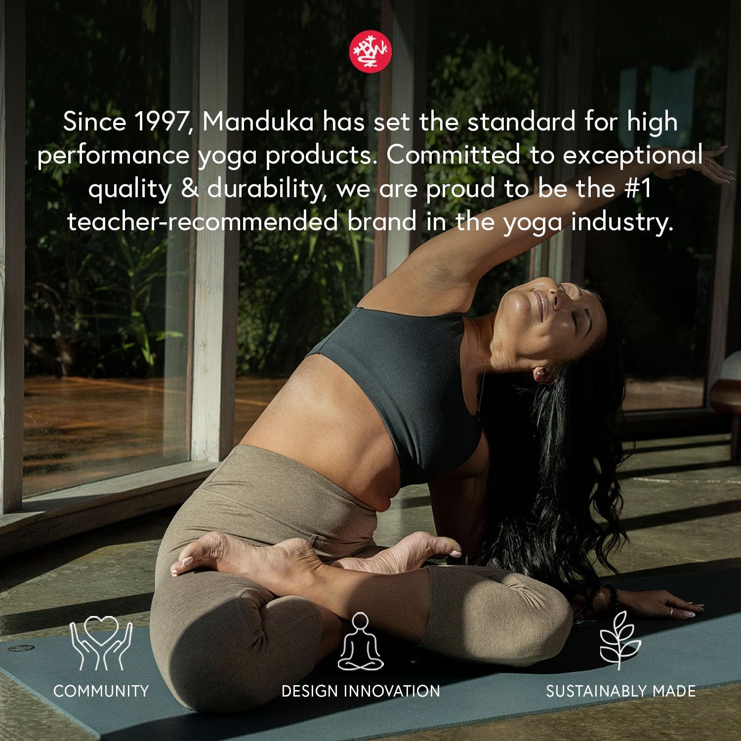 Manduka The Pro Yoga Mat, Black Sage - Image 6