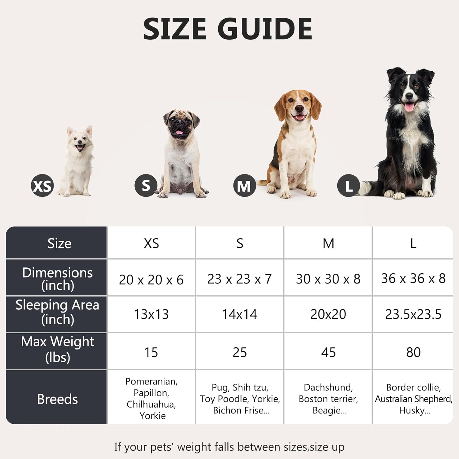 MIXJOY Orthopedic Dog Bed Comfortable Donut Cuddler Round Pet Beds Ultra Soft Washable Dog and Cat Cushion (20''/23''/30'') (23'', Brown) - Image 5