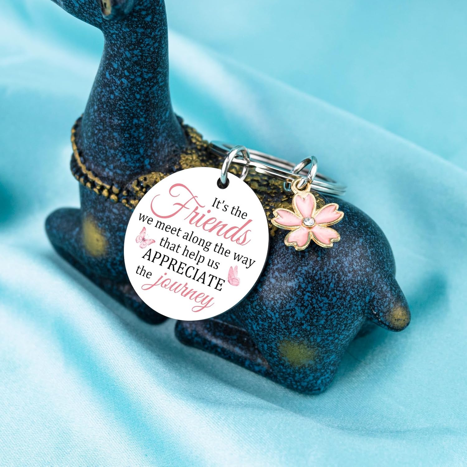 Aisity Mothers Day Gifts for Friend Best Friend Keychain for Women Unique Friendship Gifts for Women Friends Small Gift for Friends Female Teen Girls Cute Christmas Birthday Mothers Day Gift - Image 3