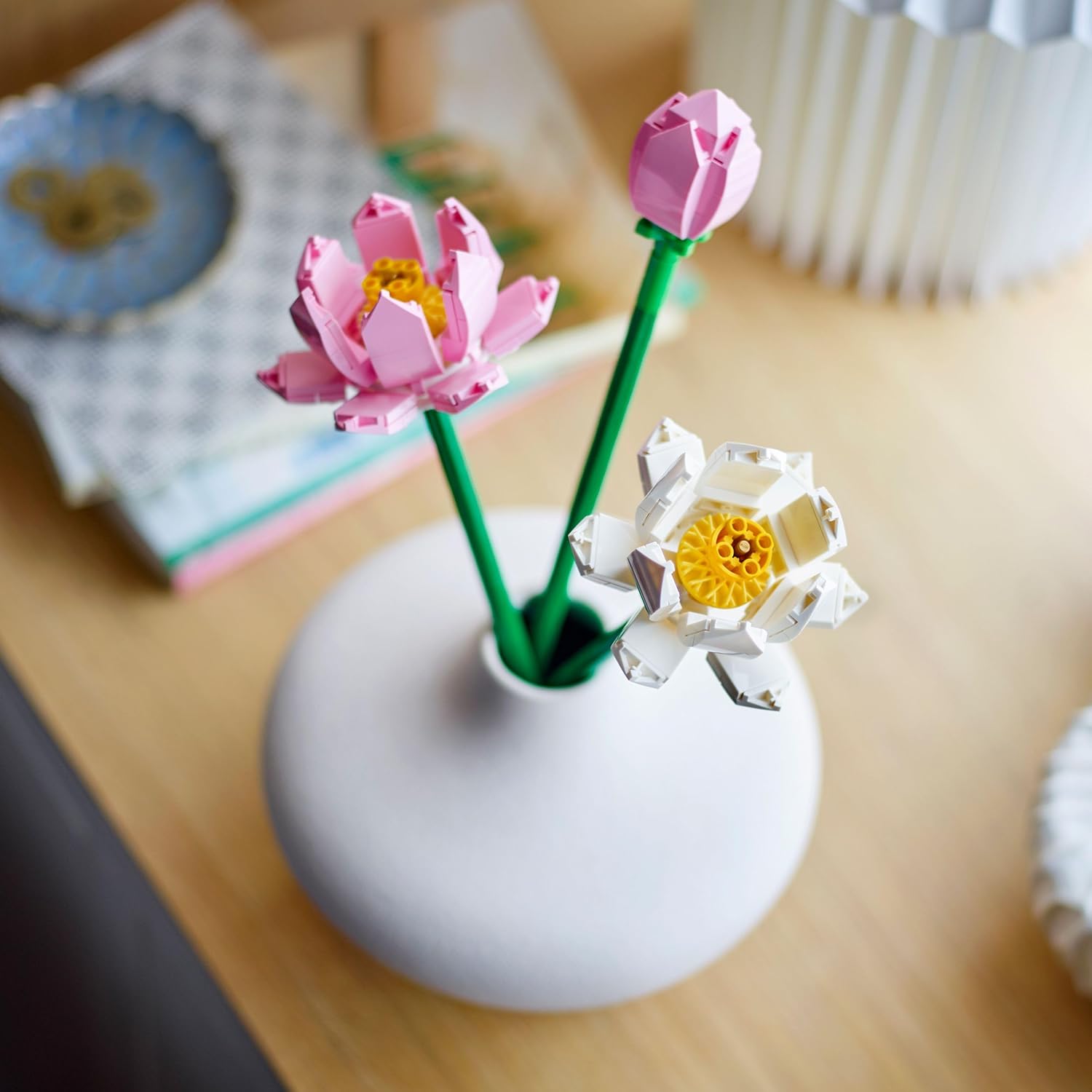 LEGO Lotus Flower - Building Toy for Kids, Girls & Boys, Ages 8+ - Artificial Lotus Flowers for Home Decor & Display - Creative Gift Idea for Her & Him - 40647 - Image 6