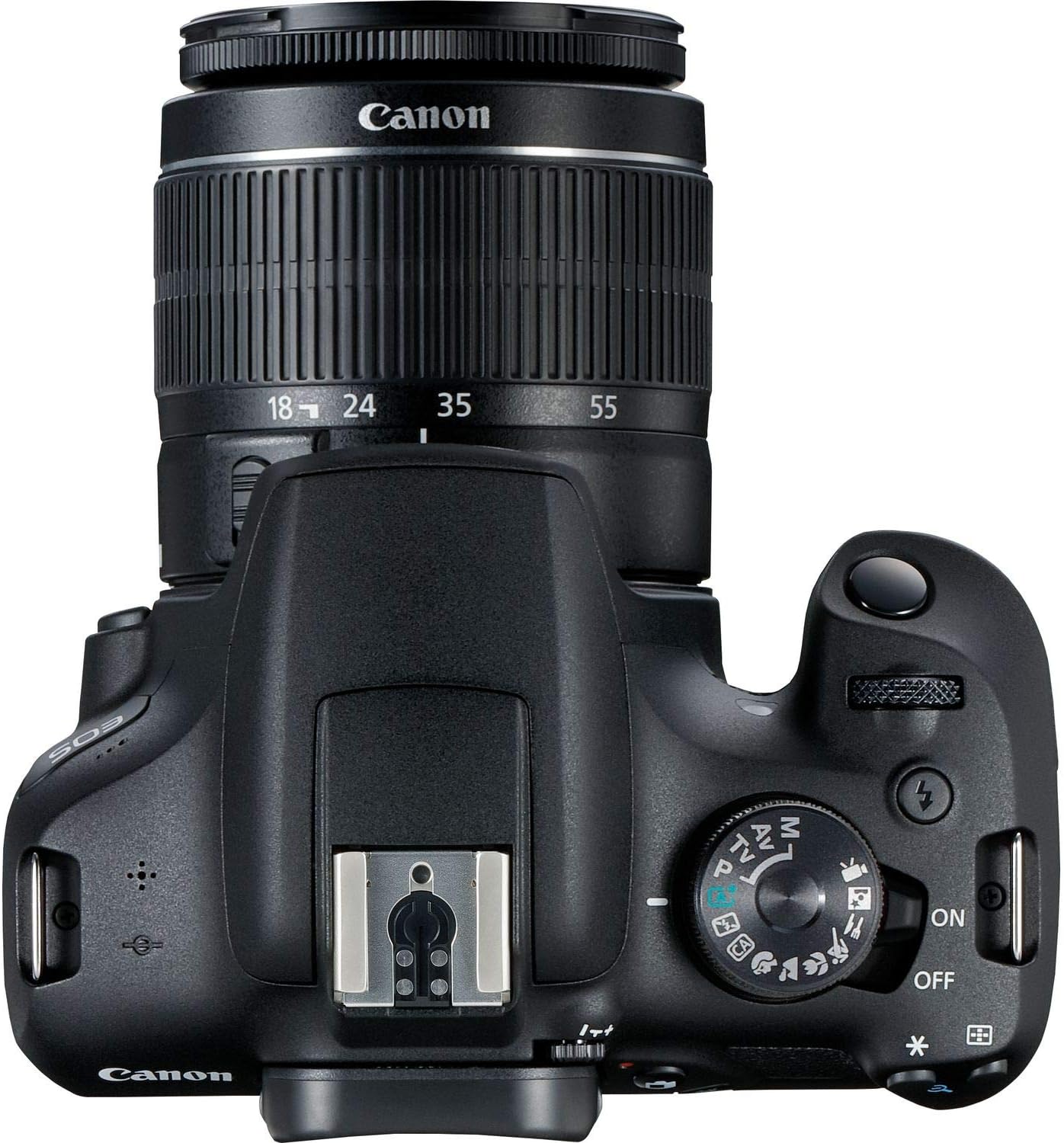 Canon EOS 2000D (Rebel T7) DSLR Camera with EF-S 18-55mm f/3.5-5.6 DC III Lens & Deluxe Accessory Bundle – Includes: 500mm Preset Telephoto Lens and More (Renewed) - Image 4