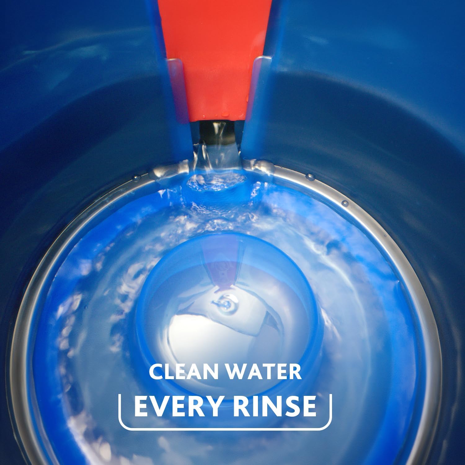 O-Cedar RinseClean Spin Mop & Bucket System | Clean with Water | Removes 99% of Bacteria - Image 3